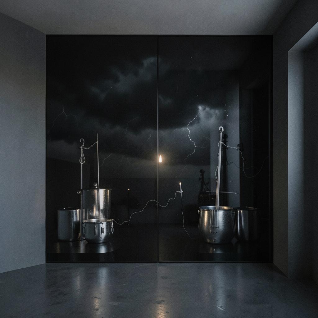 黒・ガラス・Room のイメージ