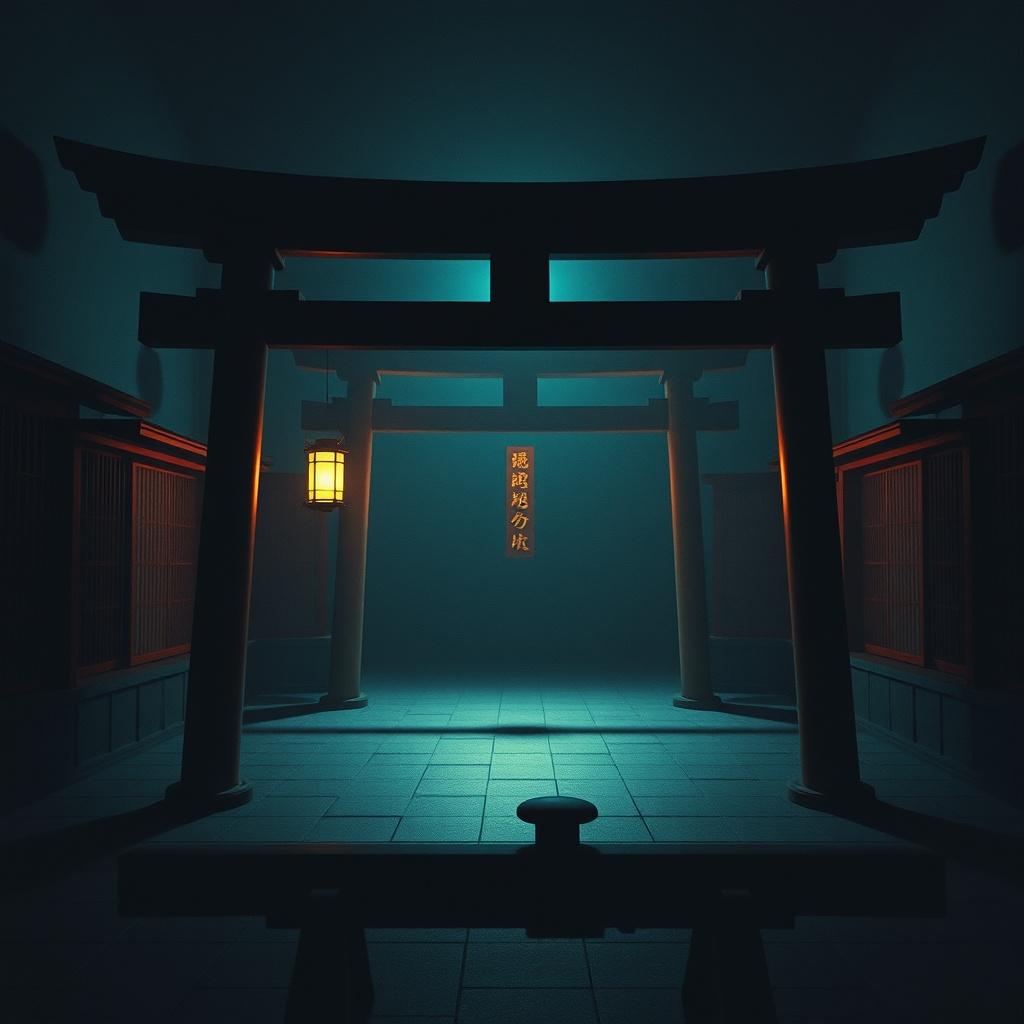 Foxfire・神社・ミスト のイメージ