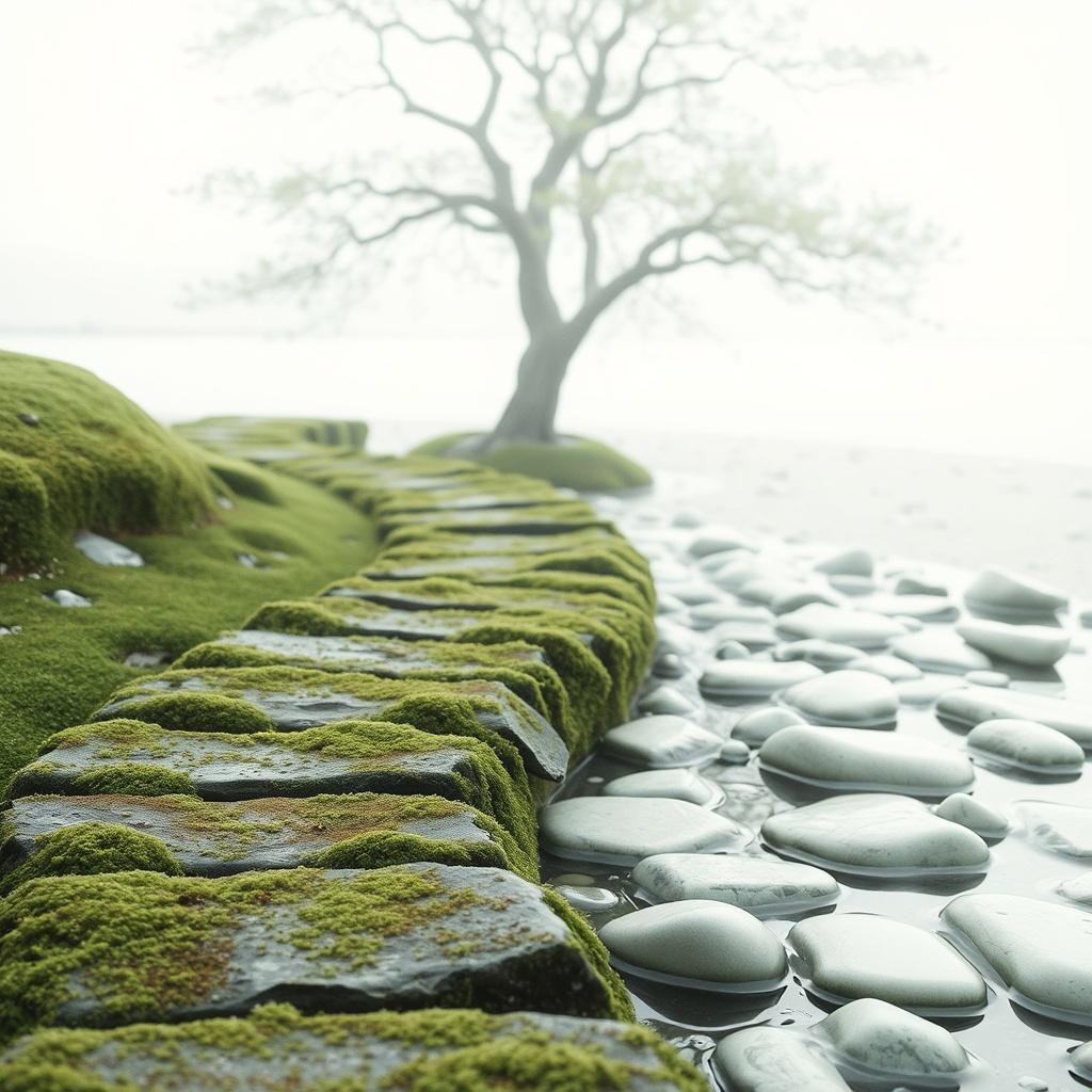 Mossy・石・道・ドリフト のイメージ