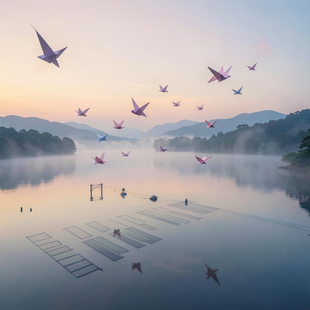 Paper Cranes Ⅴ のイメージ