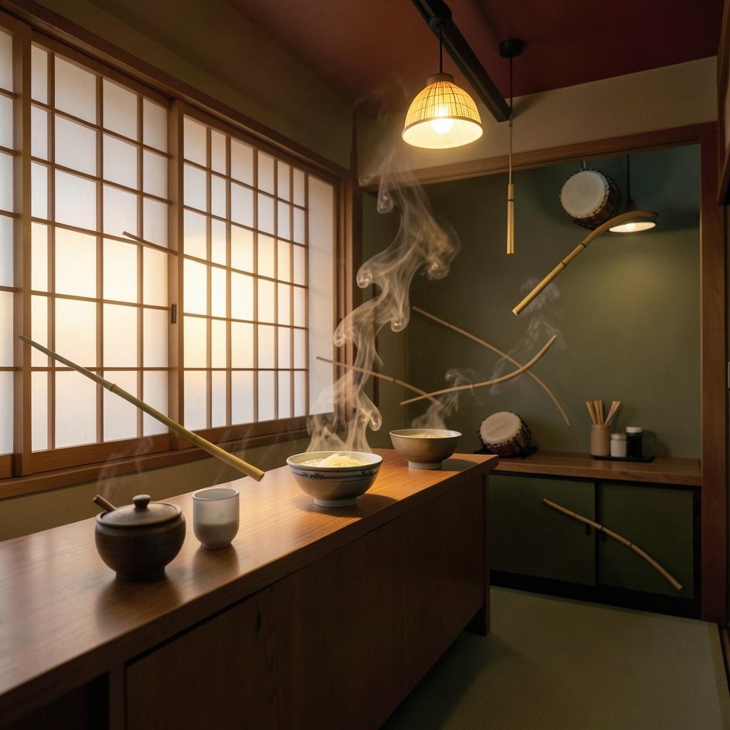 ラーメン・湯気・クリスタル のイメージ
