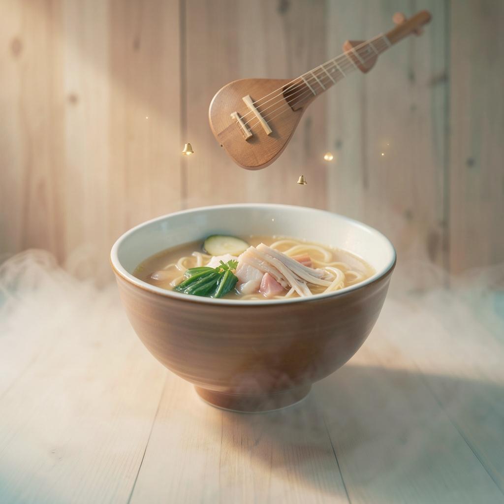ラーメン・湯気・ウェイブ のイメージ