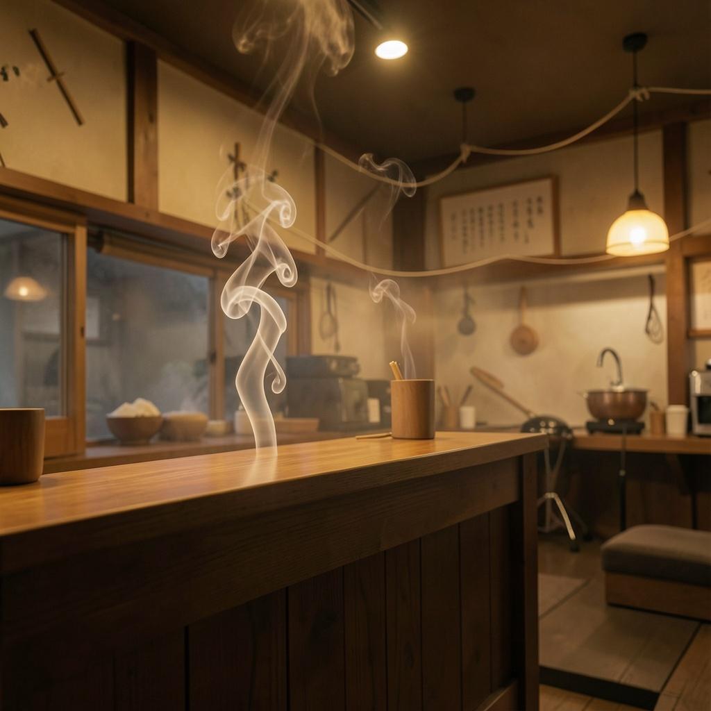 ラーメン・湯気・ヴェール のイメージ