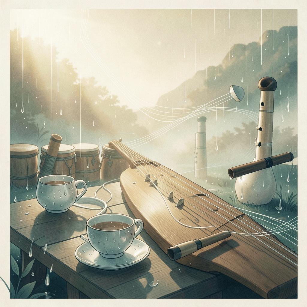 紅茶・庭・Hours・ドリフト のイメージ