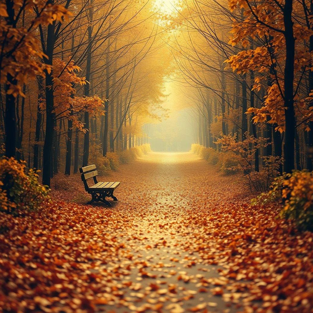 紅葉の小径 のイメージ