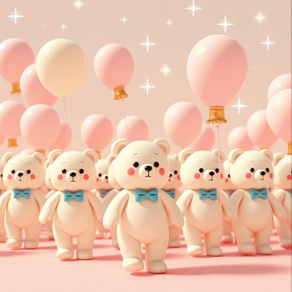 Bubble・Bear・パレード・うさぎ のイメージ