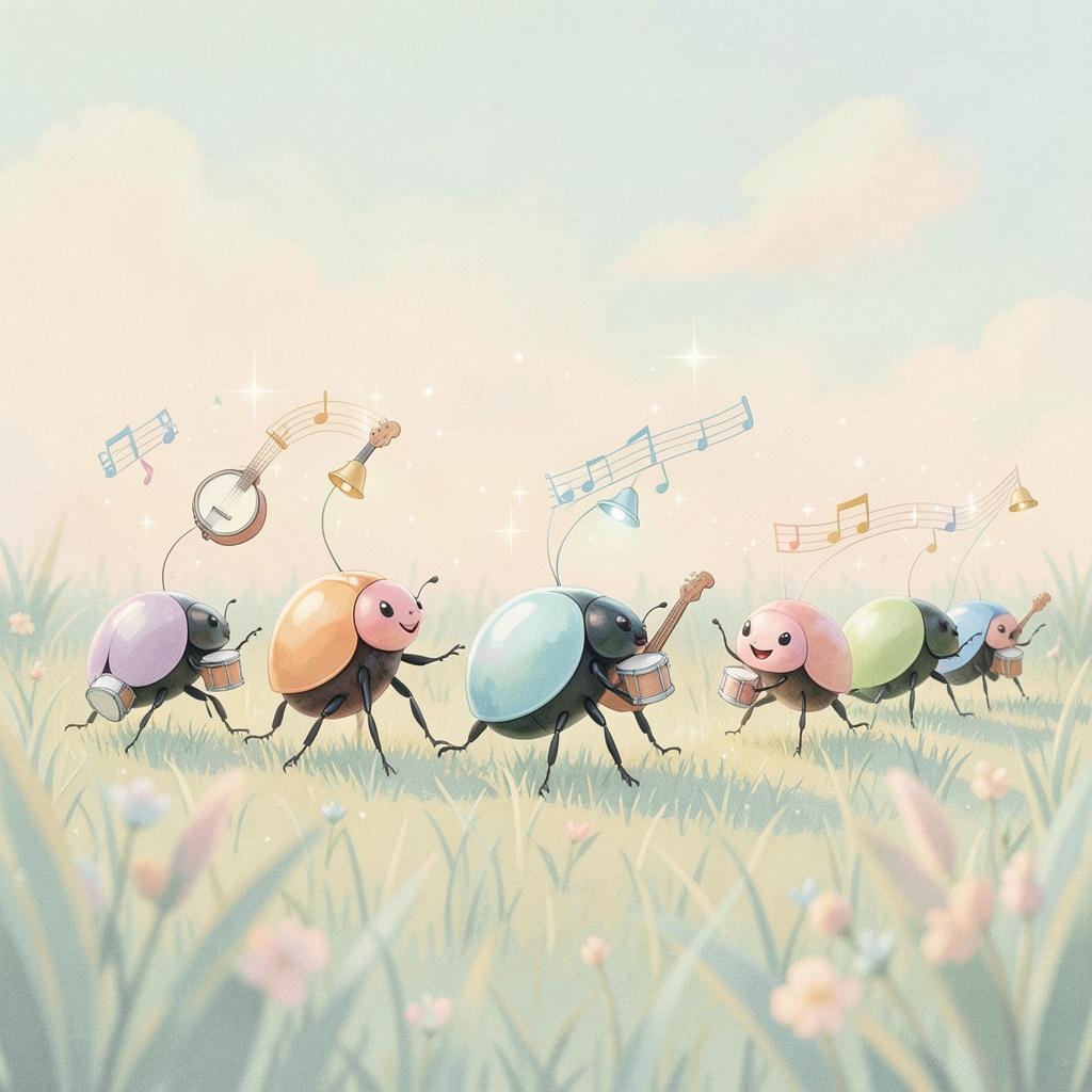 Bubble・Beetle・パレード・うさぎ のイメージ