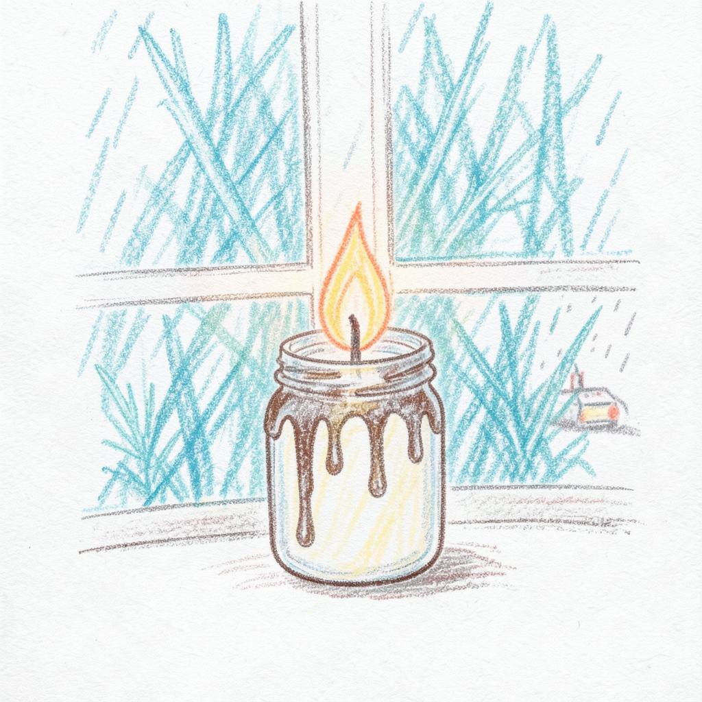 【冬洋楽】Candle in the Frost のイメージ