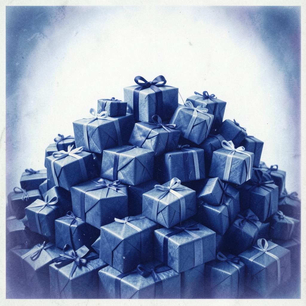 【クリスマス】プレゼントの山 のイメージ