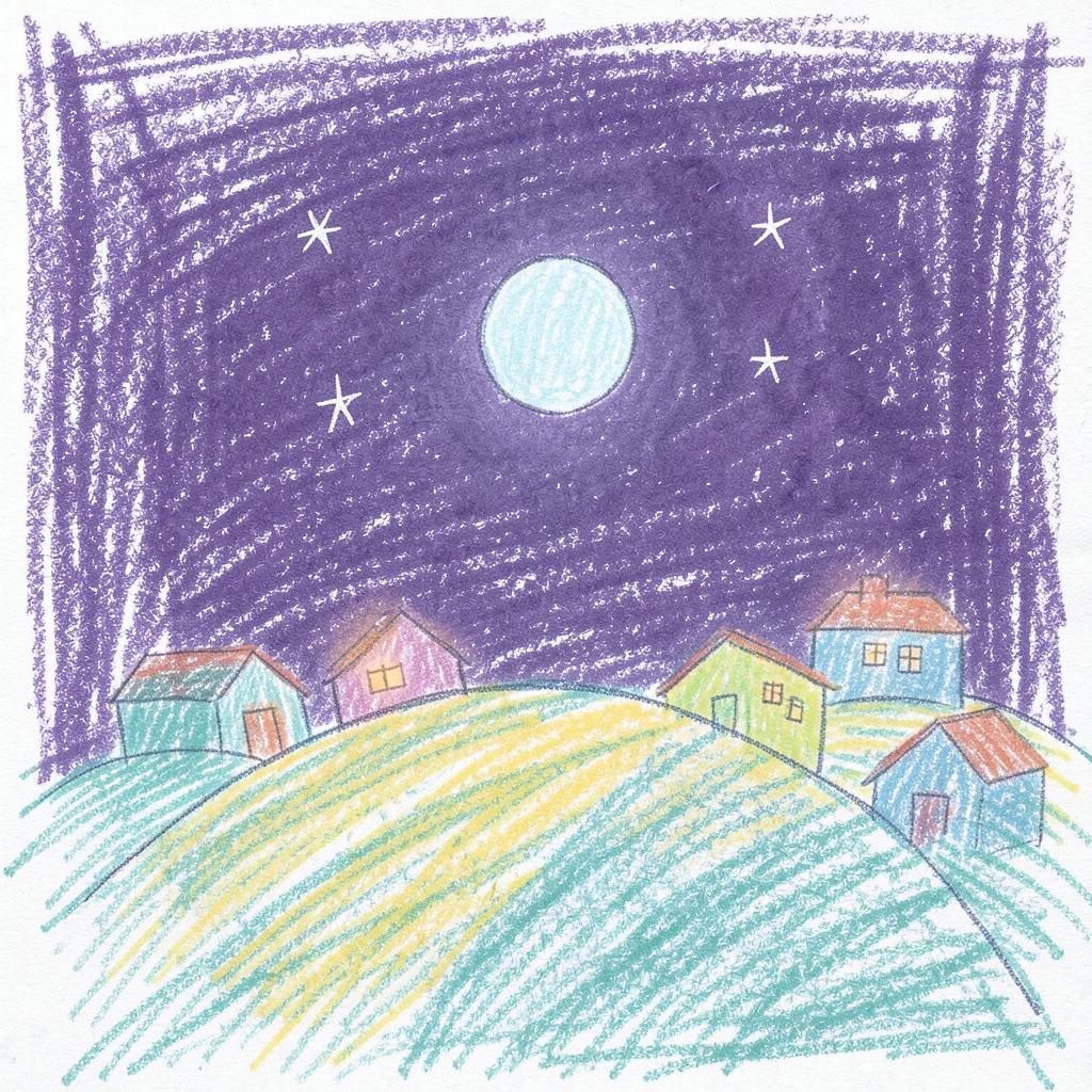 【クリスマス】眠りにつく街 のイメージ