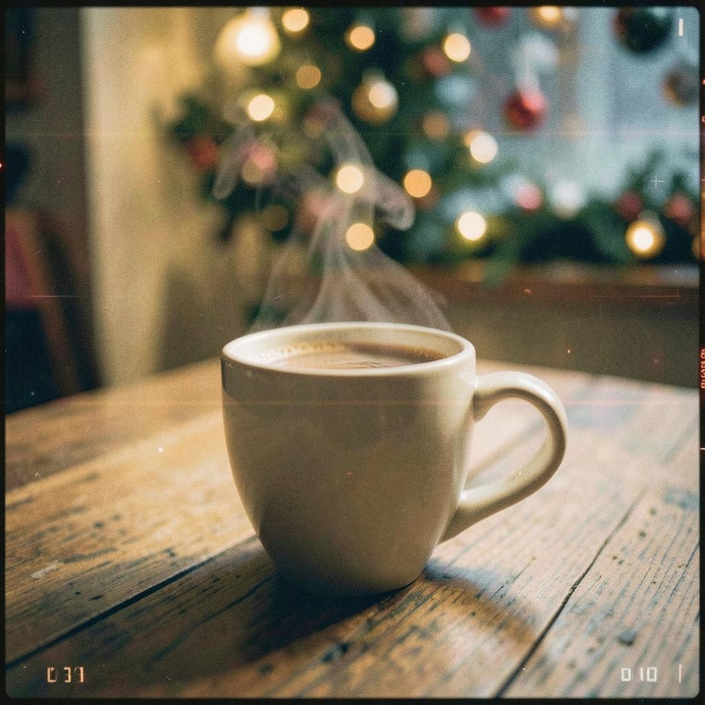 【クリスマス】あたたかいカップ のイメージ