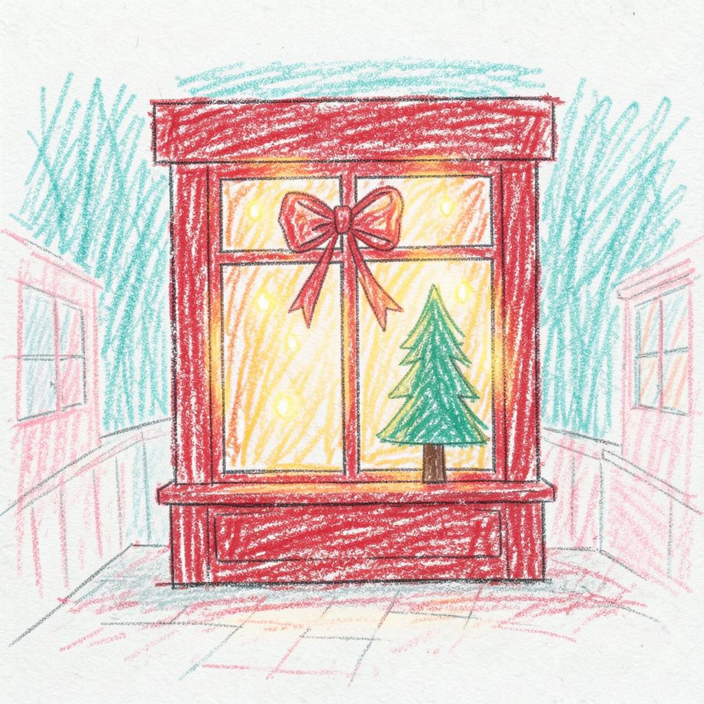 【クリスマス】買いもの帰りに のイメージ