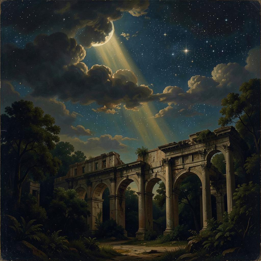 【ドローン・空撮用】夜景の上空に Ⅱ のイメージ