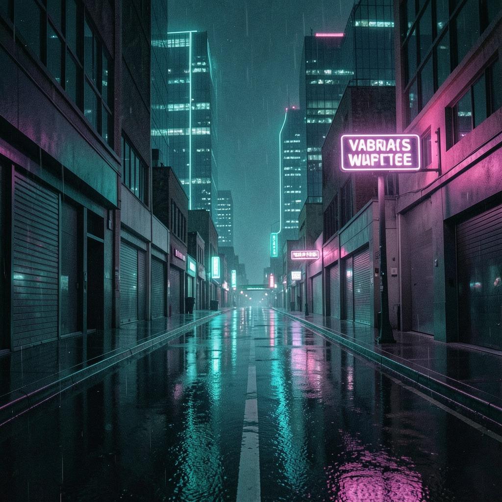 ネオン・After・雨 のイメージ