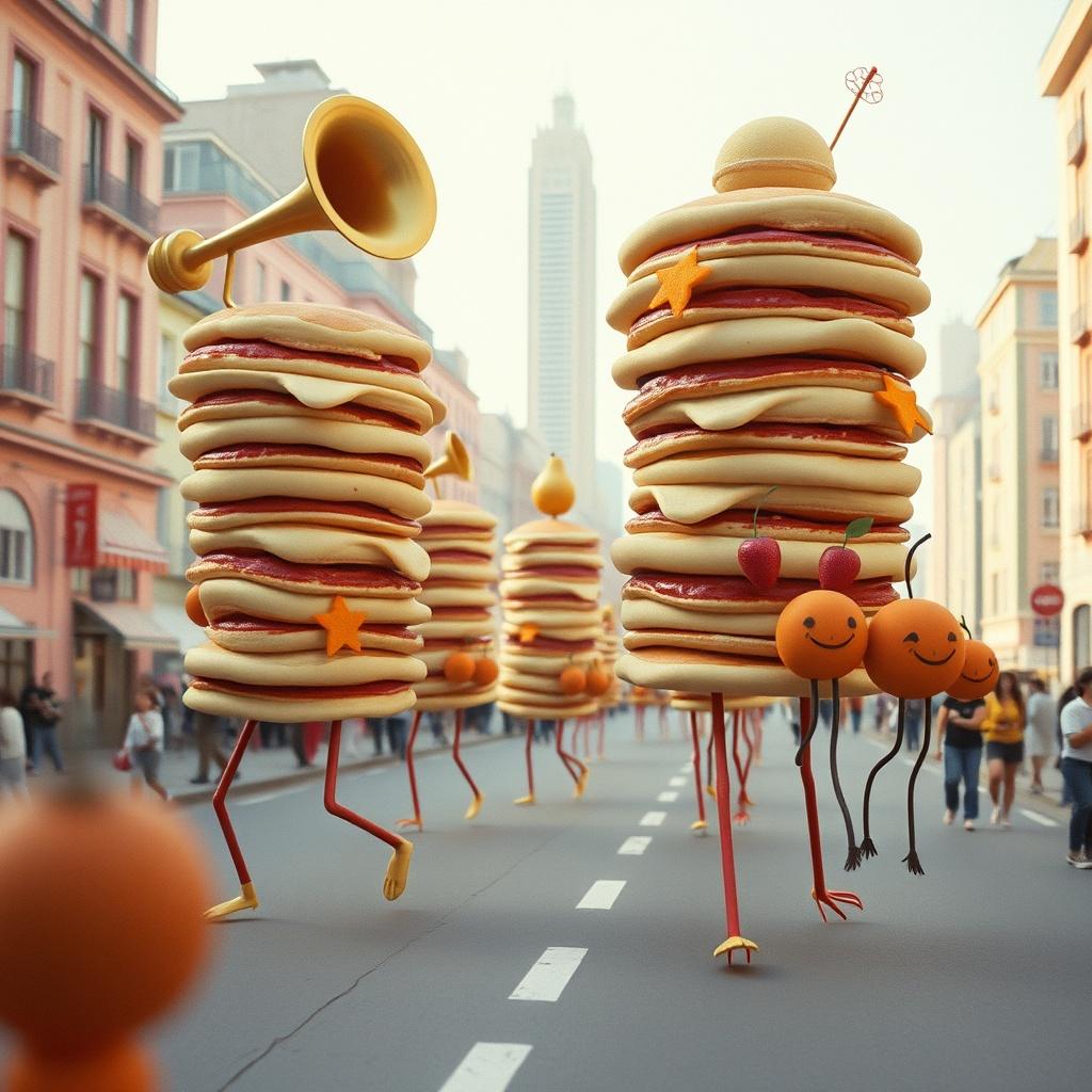 チューバ・パレード・Pancakes・テンション のイメージ