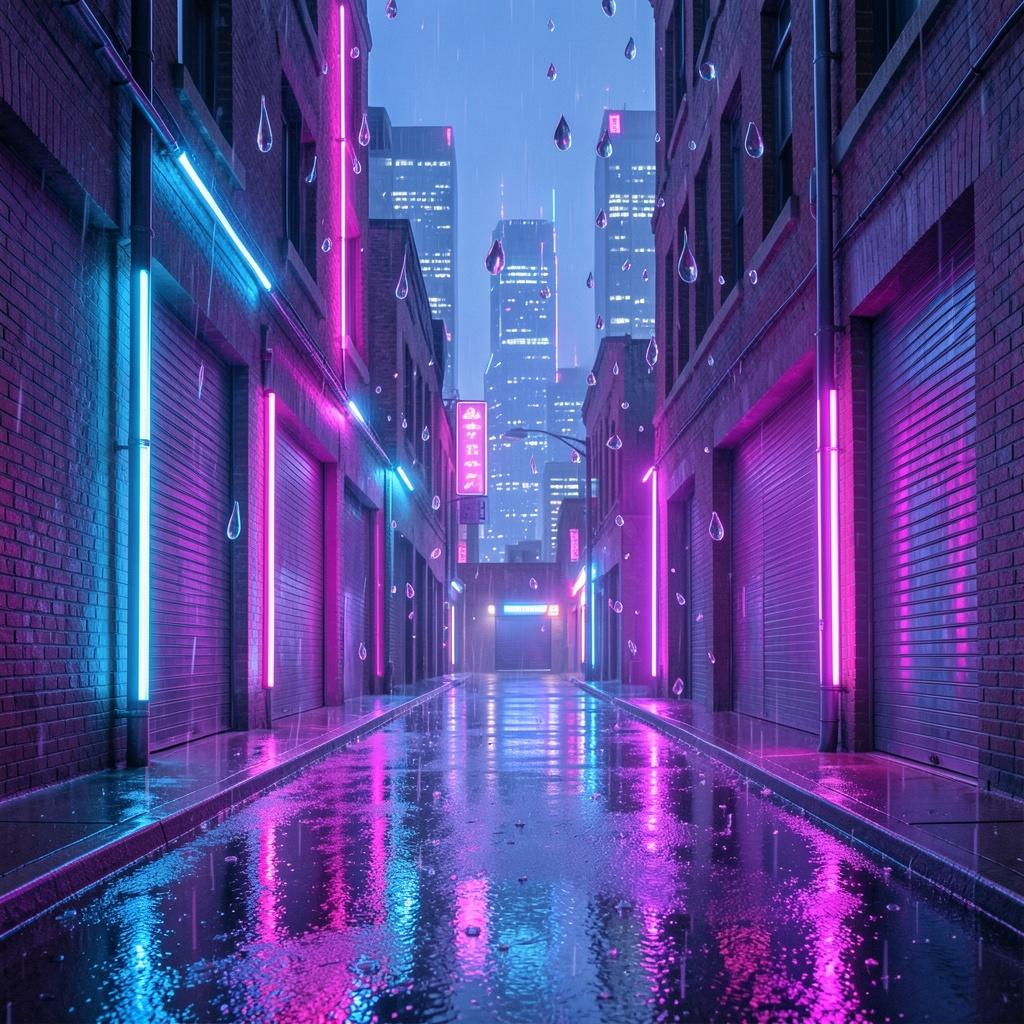 Cyberpunk Rain Ⅱ のイメージ