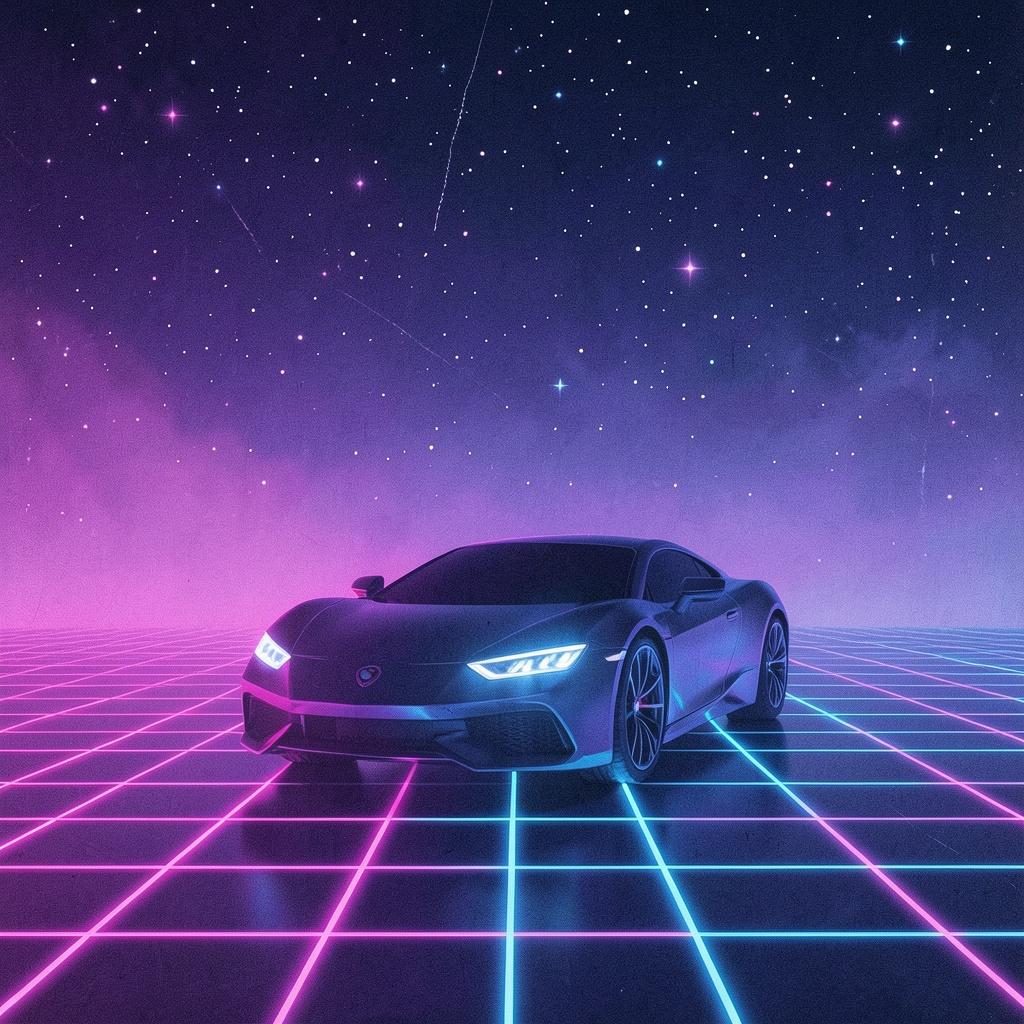 Neon Grid Runner のイメージ