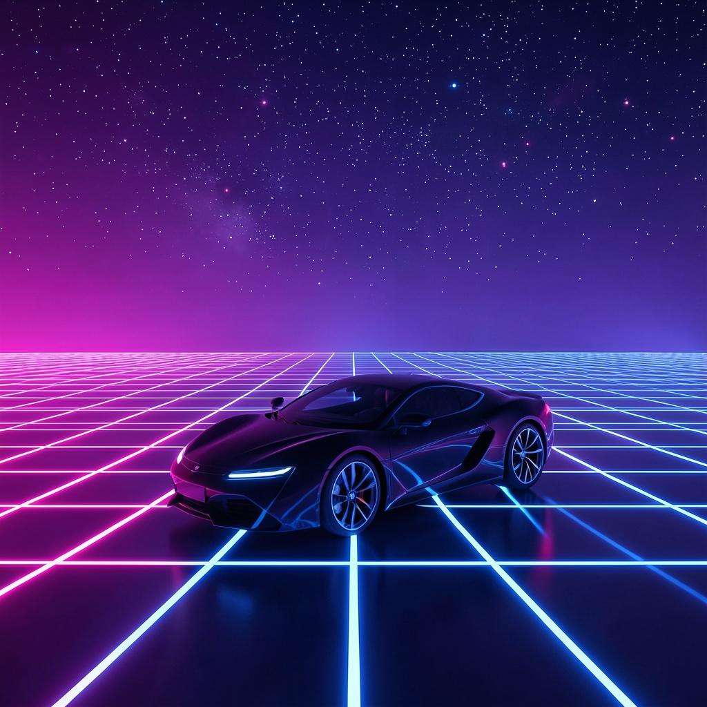 Neon Grid Runner Ⅱ のイメージ