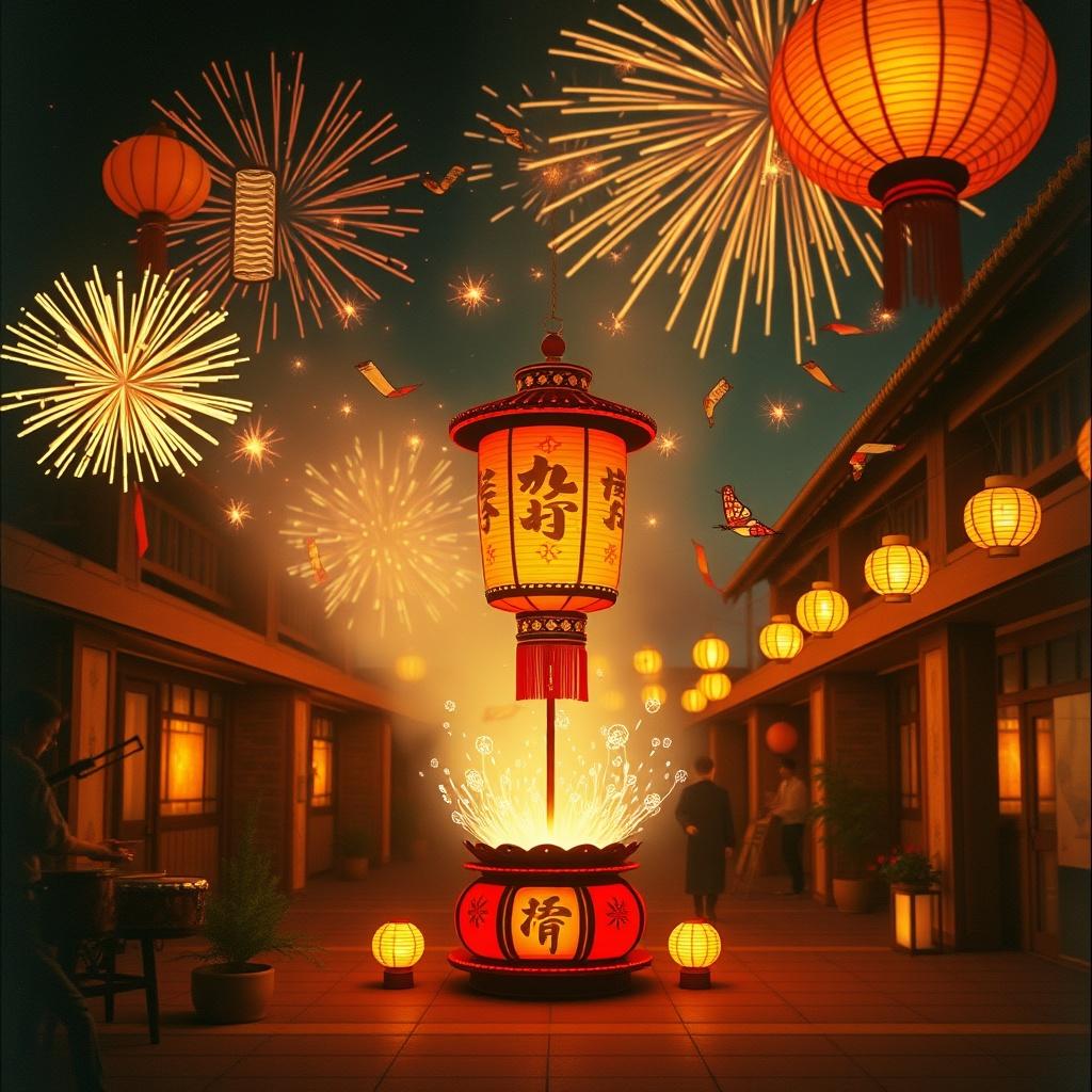 Lantern・Fireworks のイメージ