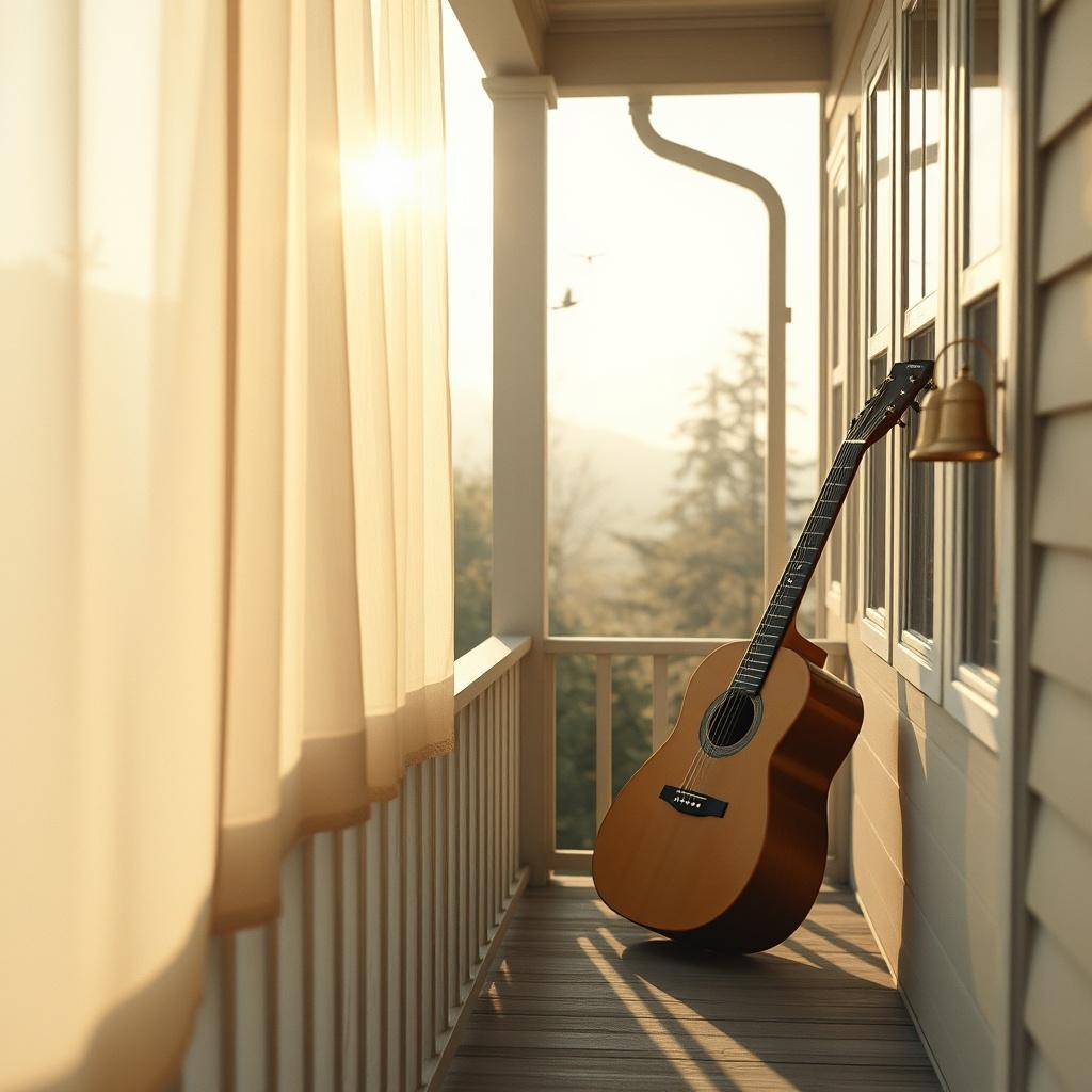 朝・そよ風・Porch・小川 のイメージ