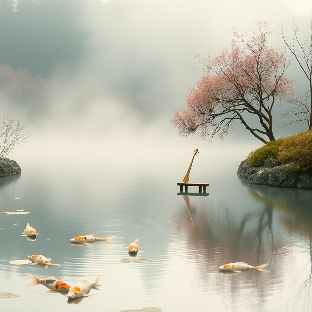 桜・Stillness・小川 のイメージ