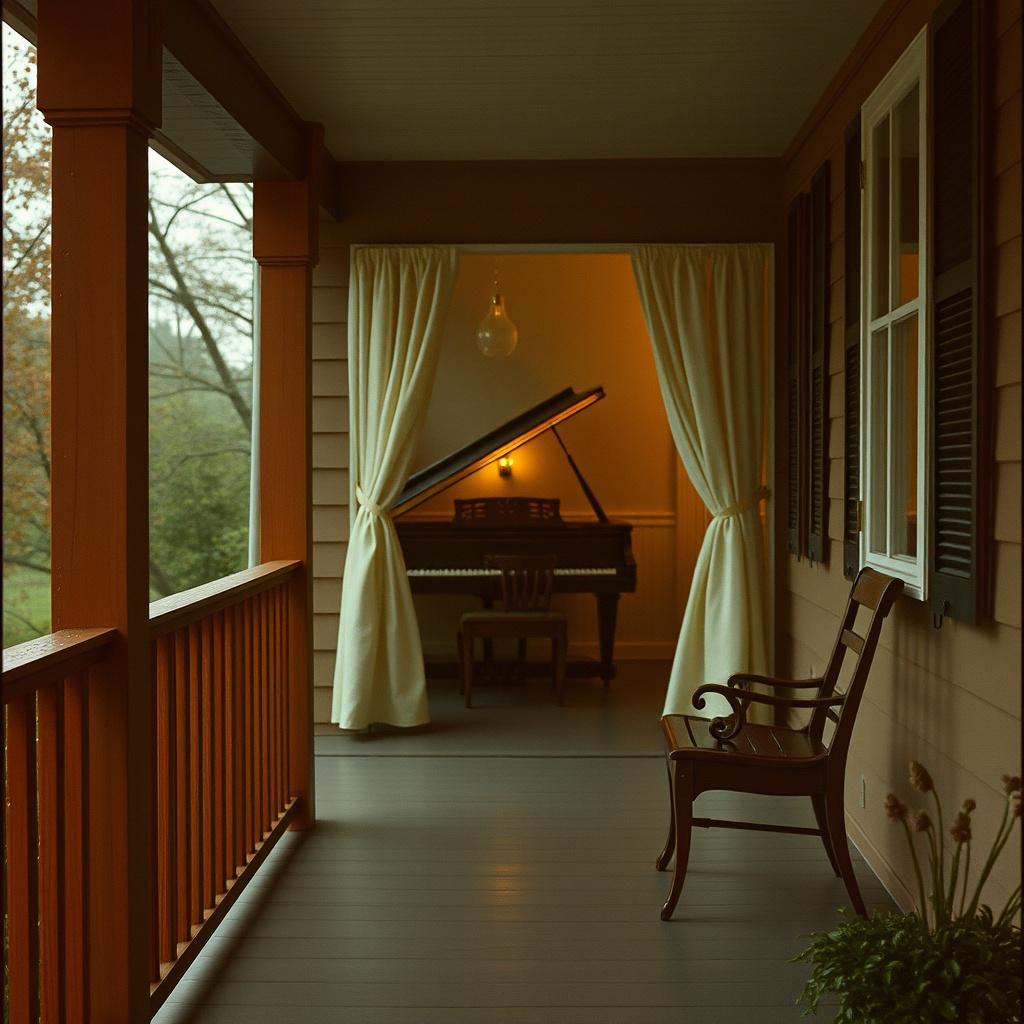 Sunday・Porch・雨・小川 のイメージ