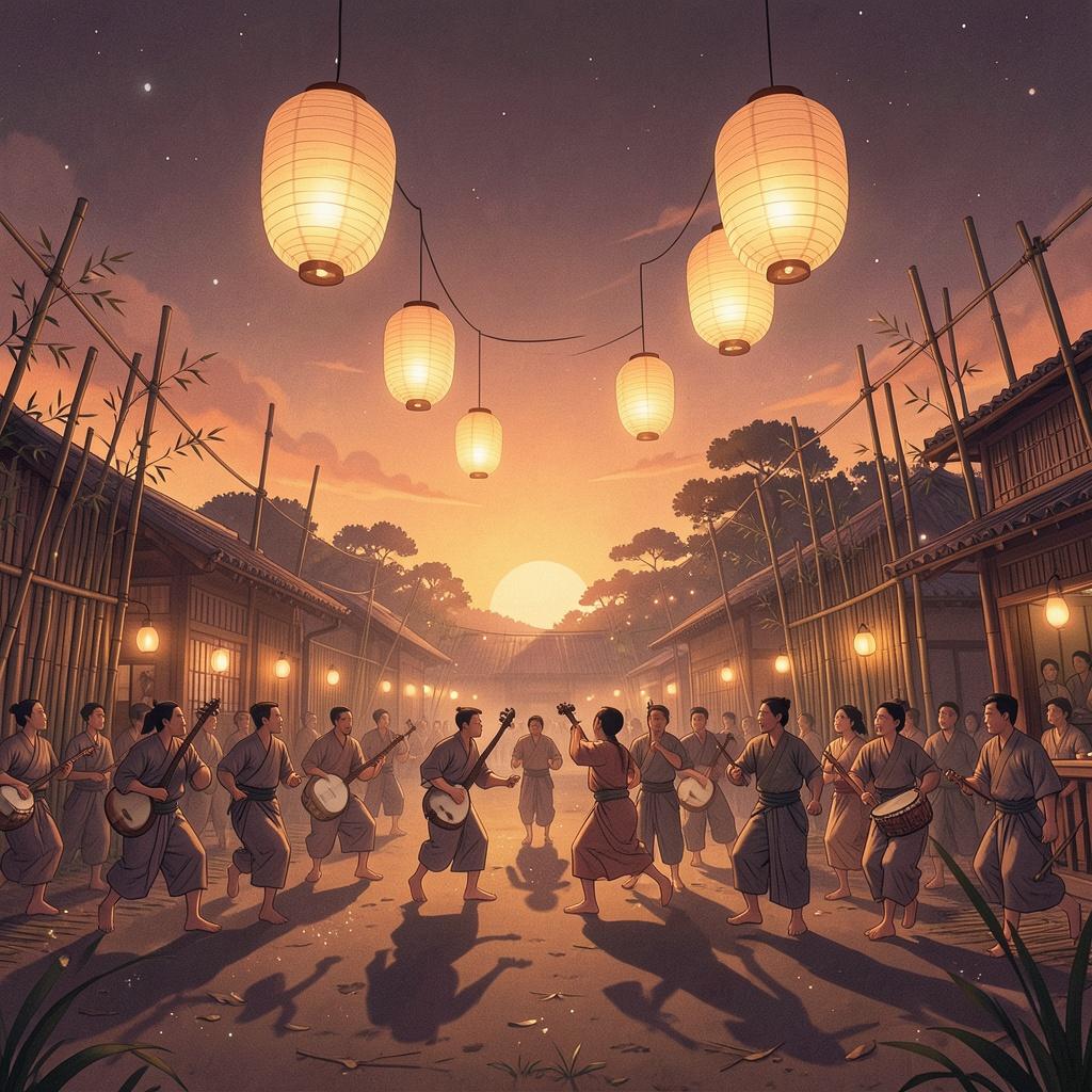夏祭りの夜に Ⅱ のイメージ