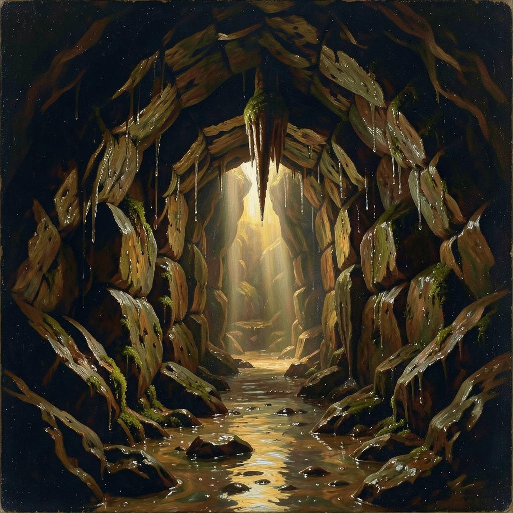 【ゲーム】古びた洞窟を隠し通路を見つけた瞬間に のイメージ