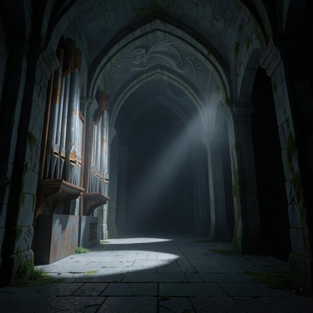 魔王城の廊下に のイメージ