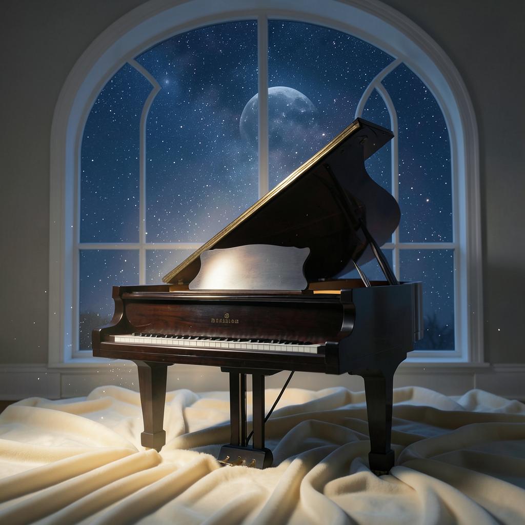 【睡眠・ヒーリング】月夜のピアノ Ⅱ のイメージ