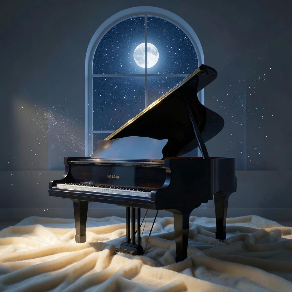 【睡眠・ヒーリング】月夜のピアノ のイメージ