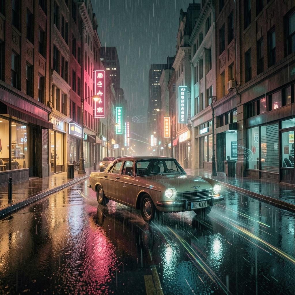 ベルベット・夜・Drive・シティ のイメージ