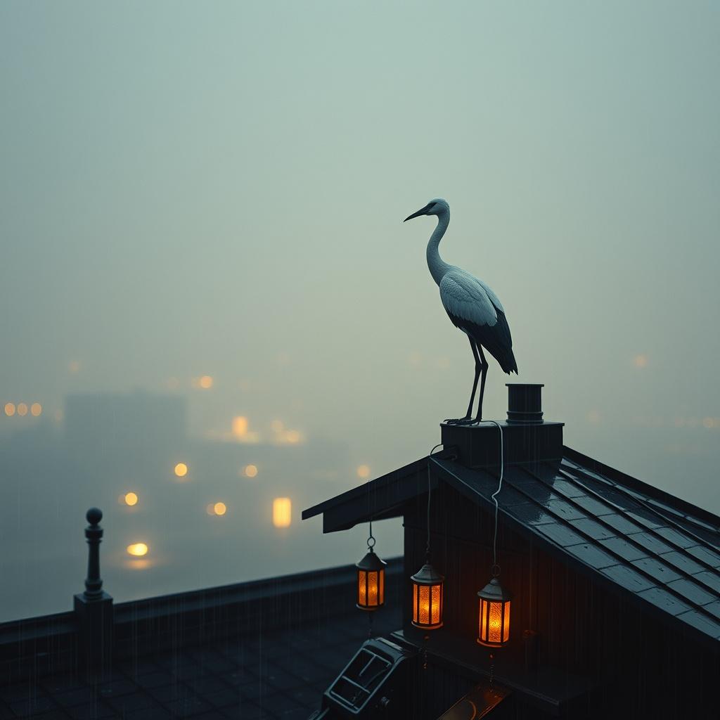 Crane・in・雨・ときめき のイメージ