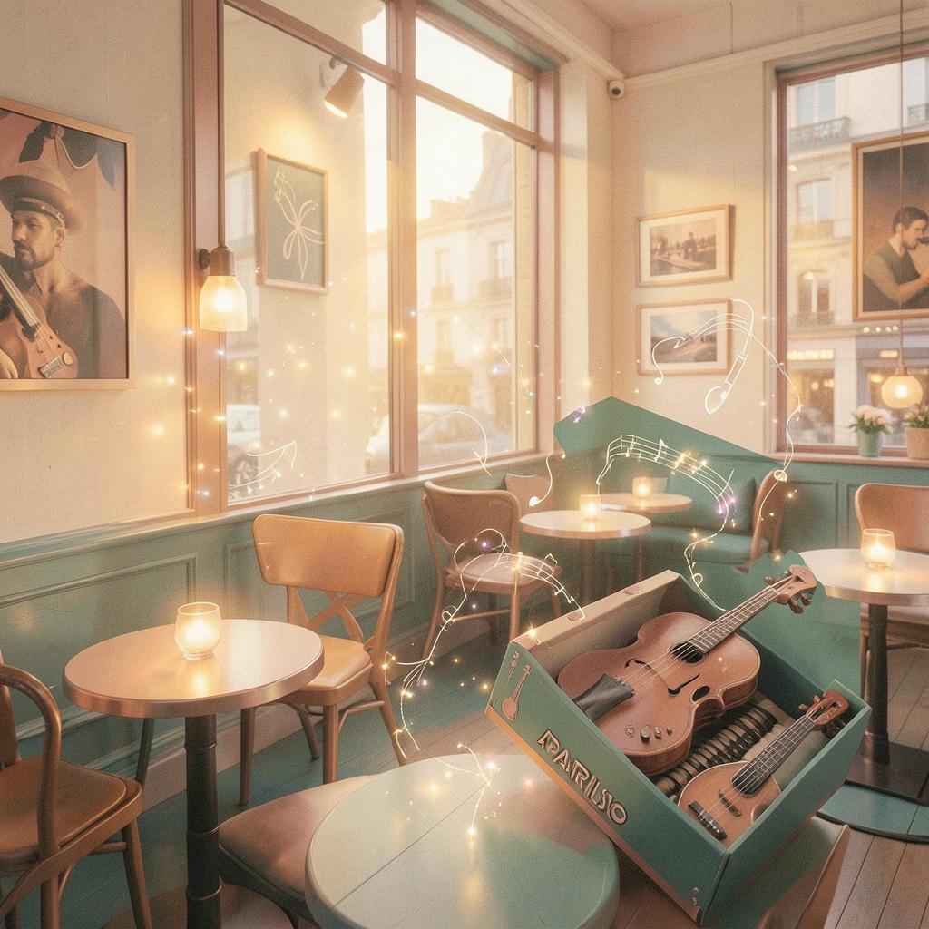 Paris・きらめき・Café・ときめき のイメージ