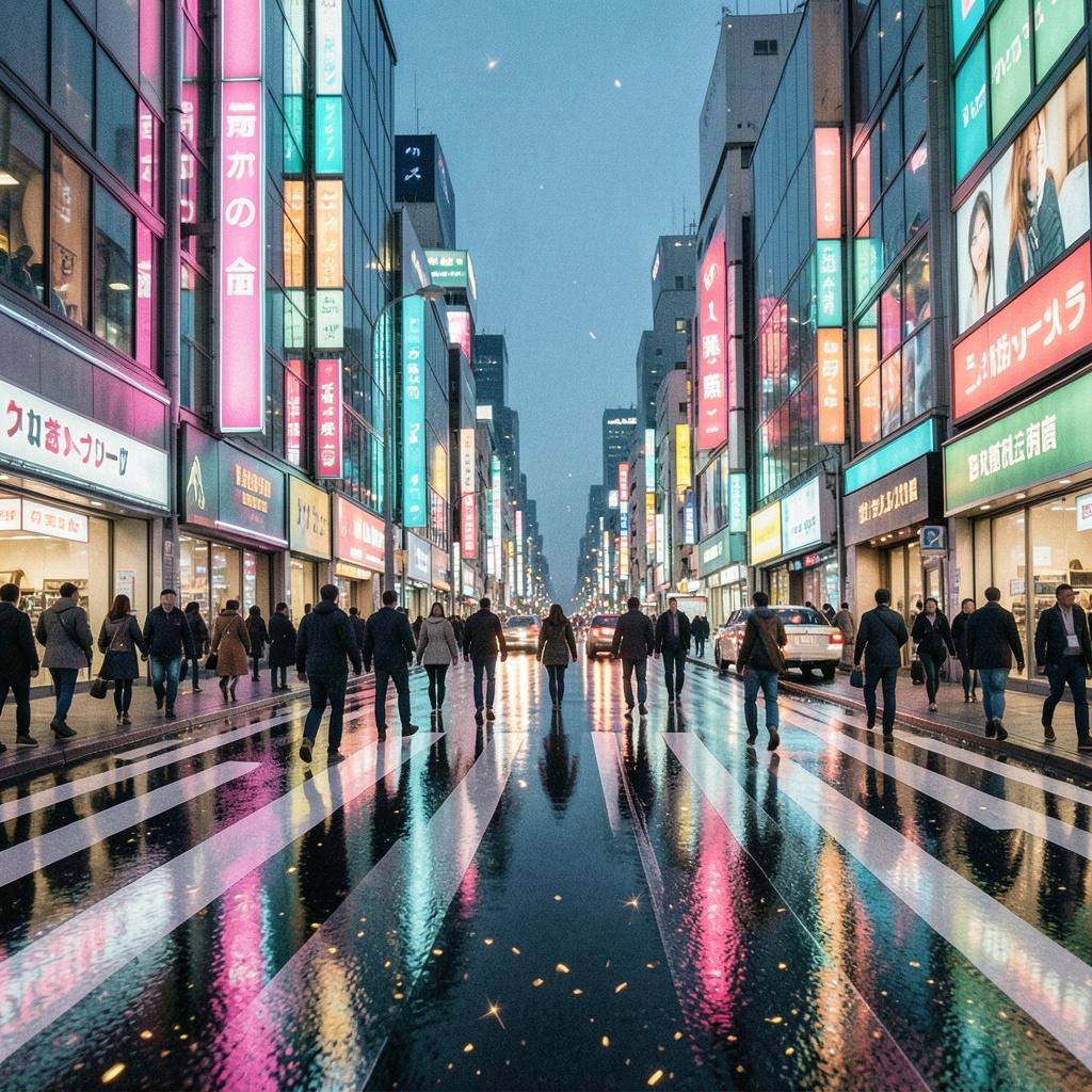 渋谷・Crosswalk・Rush・ときめき のイメージ