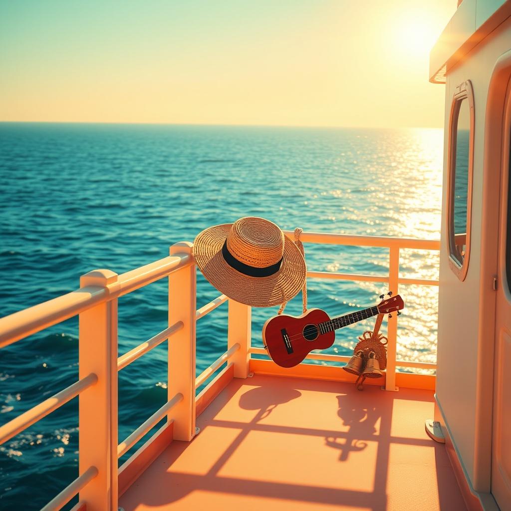 Sunhat・On・the・Ferry のイメージ