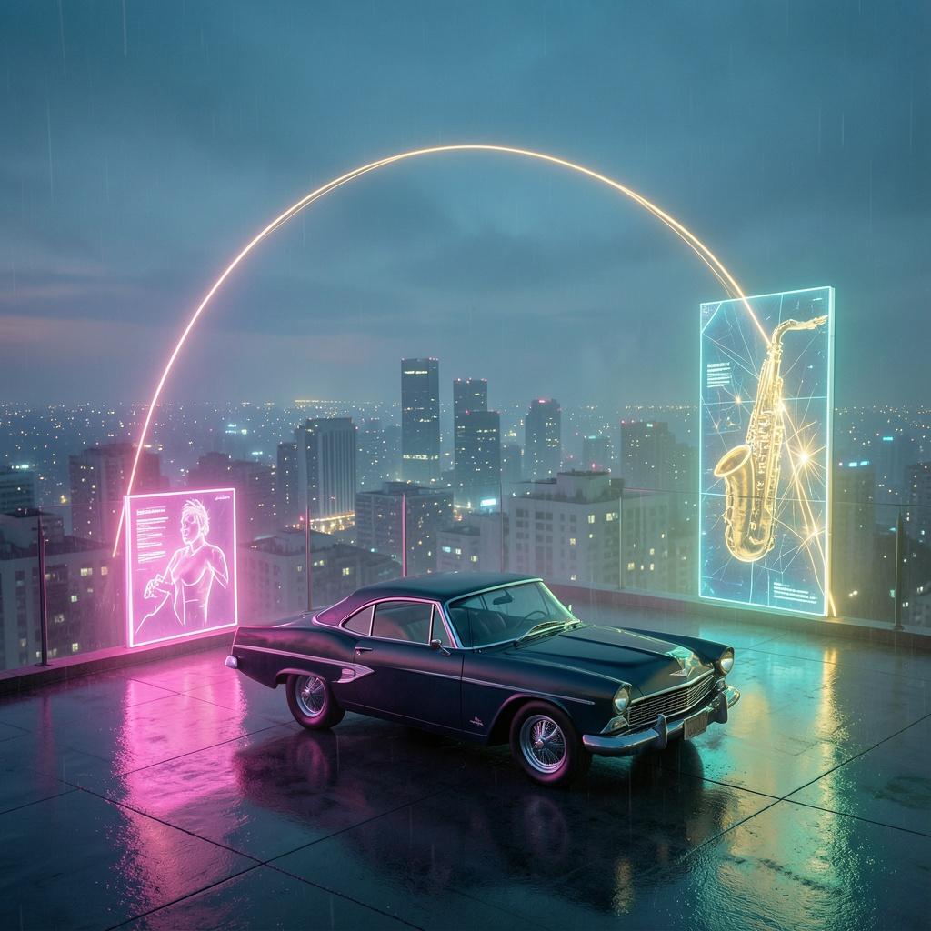 東京・夏・Drive・ネオン のイメージ