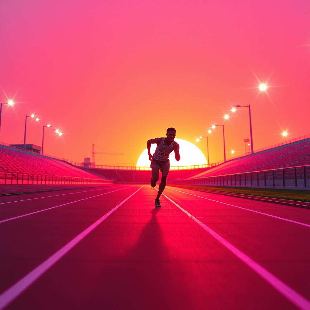疾走ランナー のイメージ
