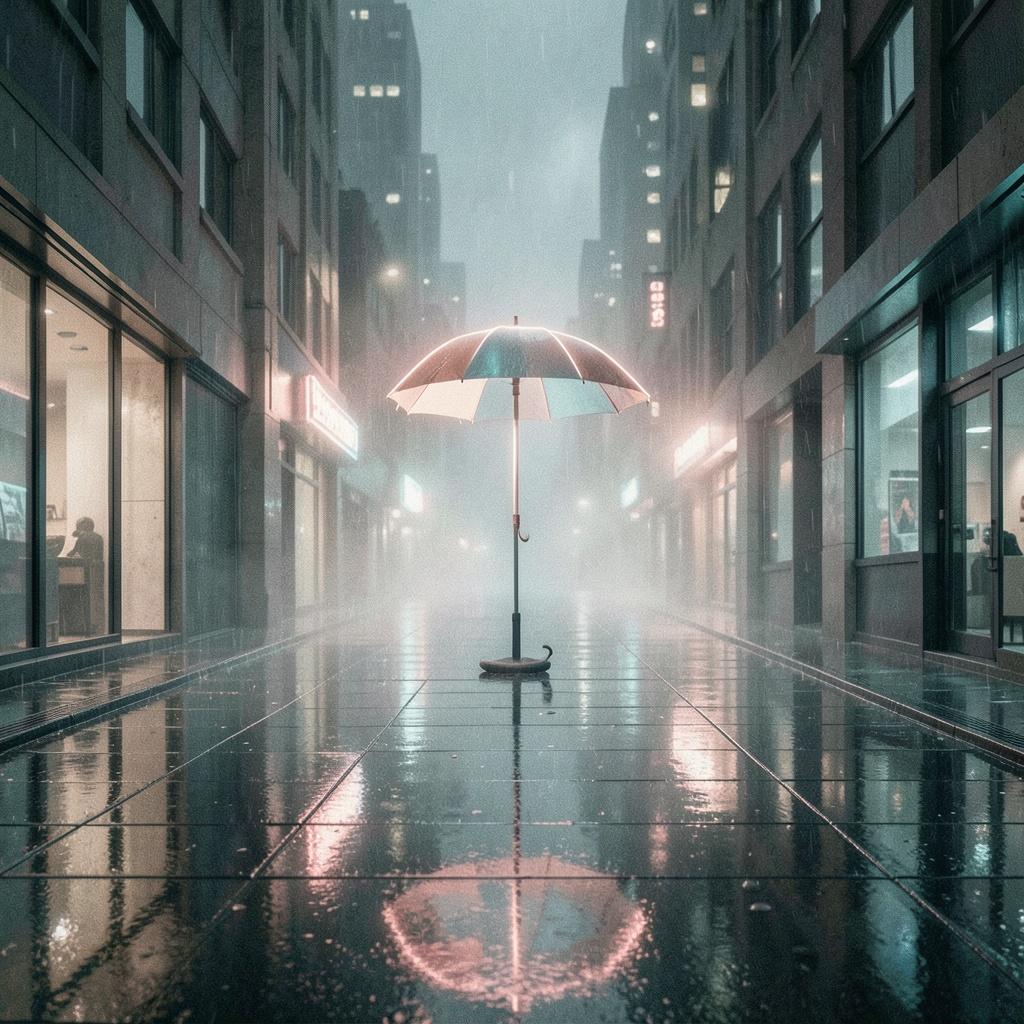 雨の散歩道 のイメージ