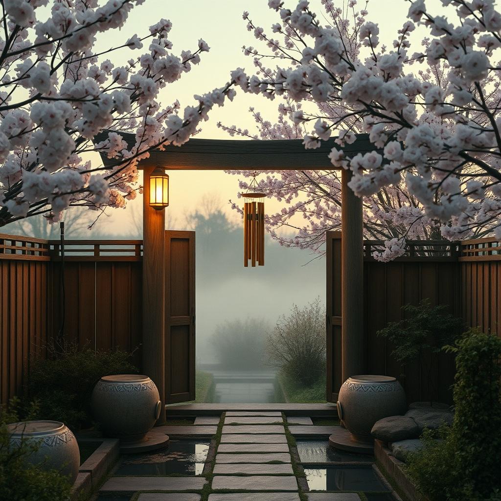 桜・花・Courtyard・魔法 のイメージ