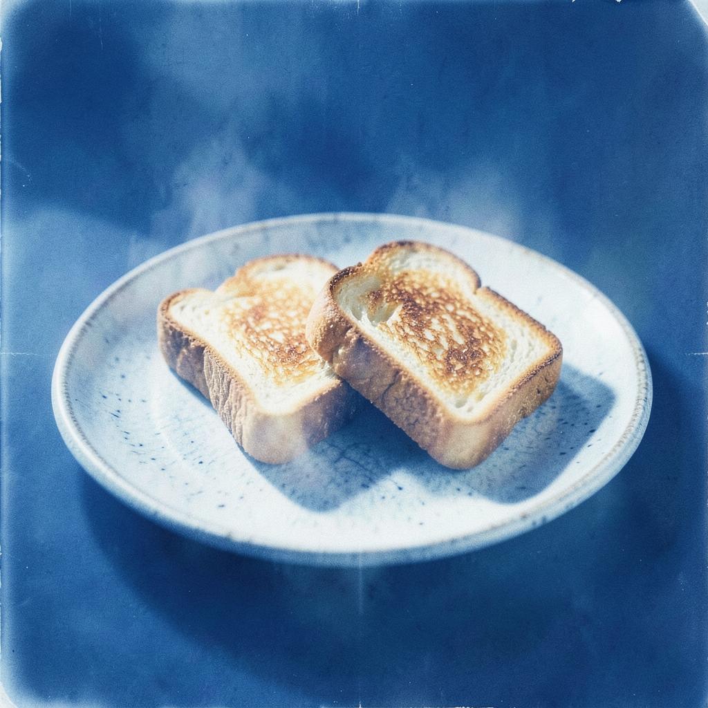 【カフェ用】朝食のトーストと のイメージ