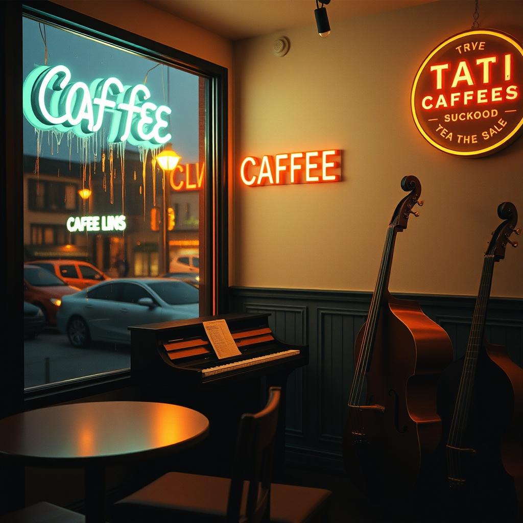 Café・Ember・ブルー のイメージ