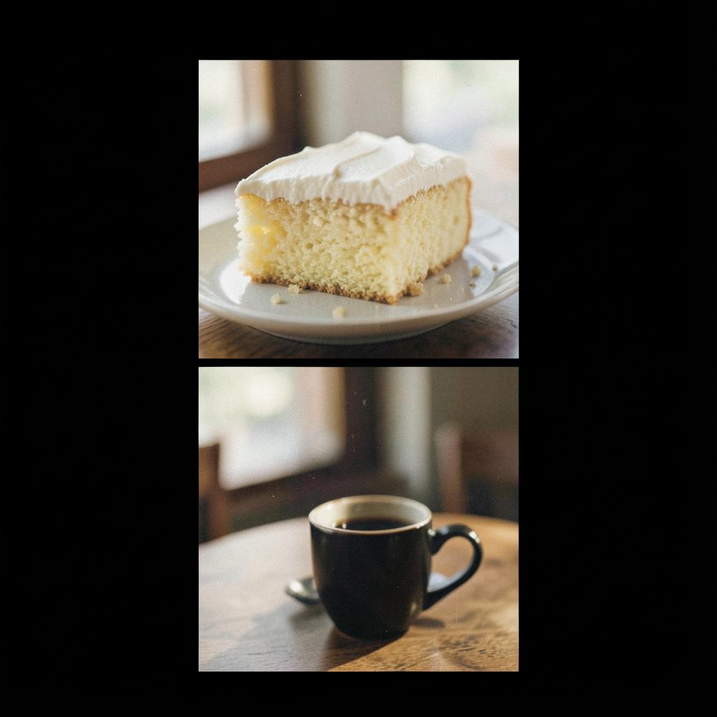 【カフェ用】ケーキセットの午後に のイメージ