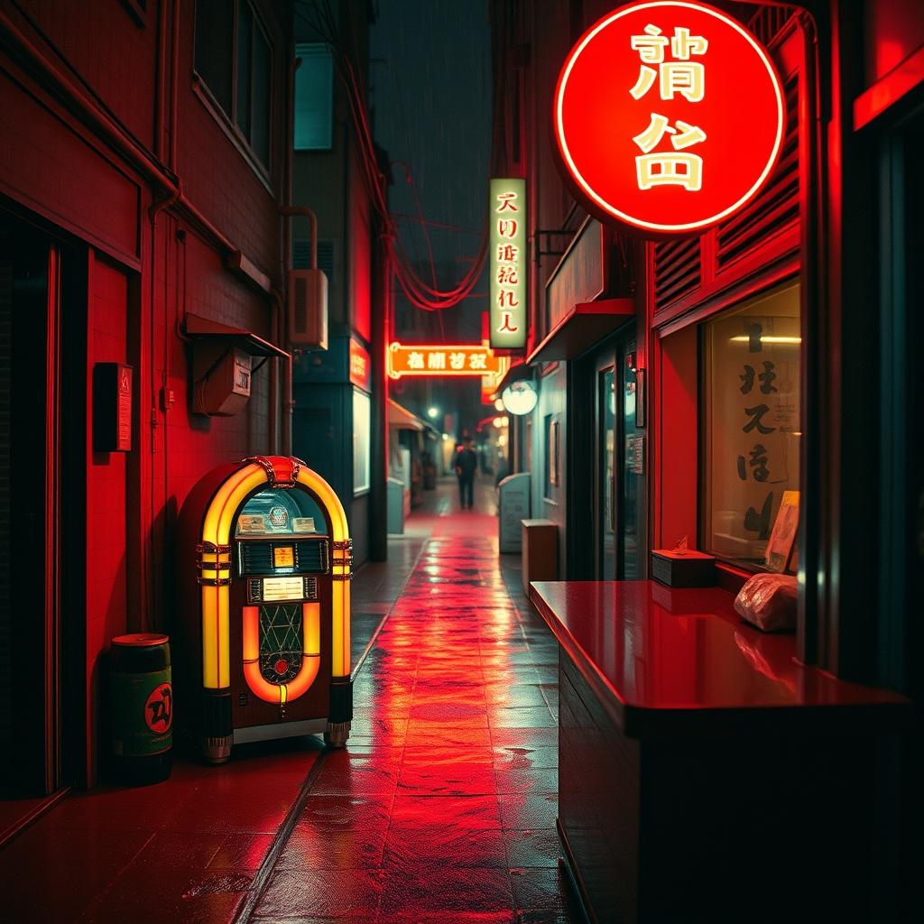 真夜中・At・渋谷・バー のイメージ