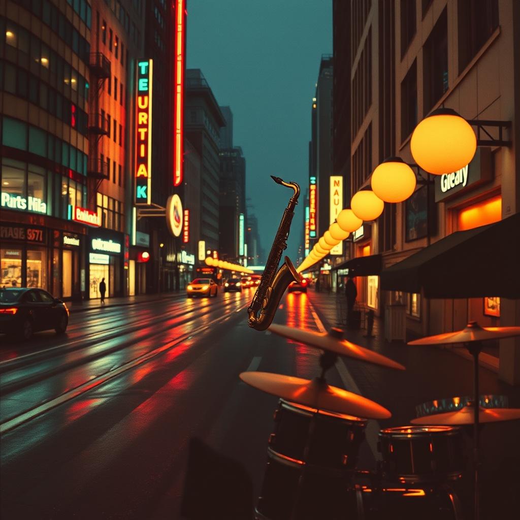 真夜中・東京・Drip のイメージ
