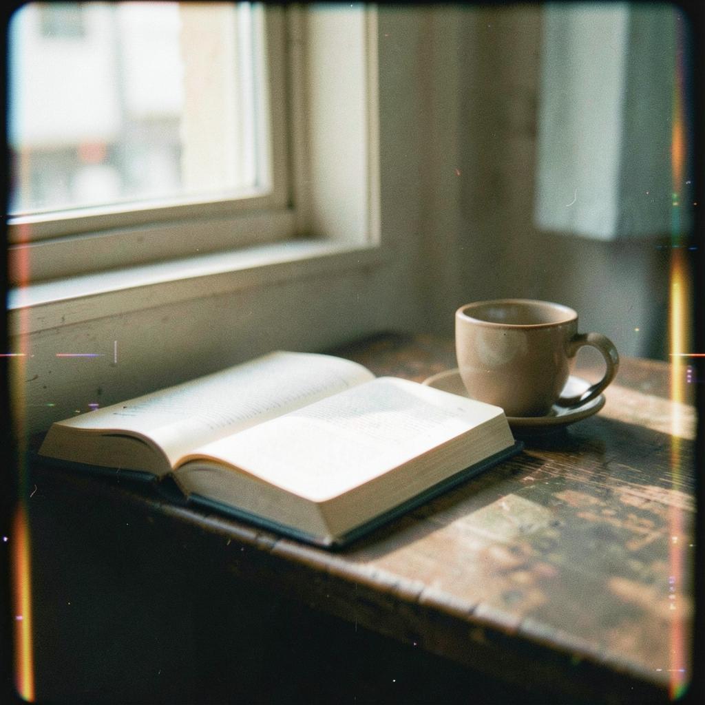 【カフェ用】読書する人のとなりに のイメージ