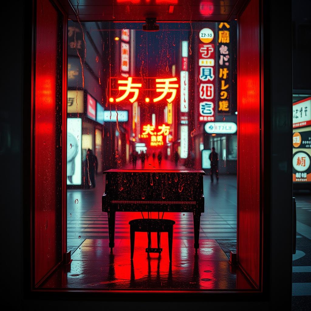 渋谷・雨・窓 のイメージ