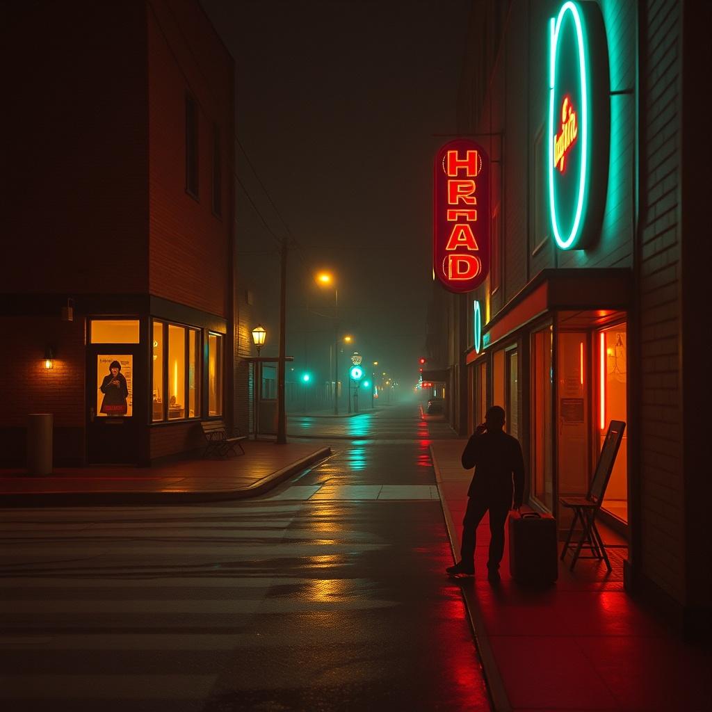 東京・カフェ・夜・スモーク のイメージ