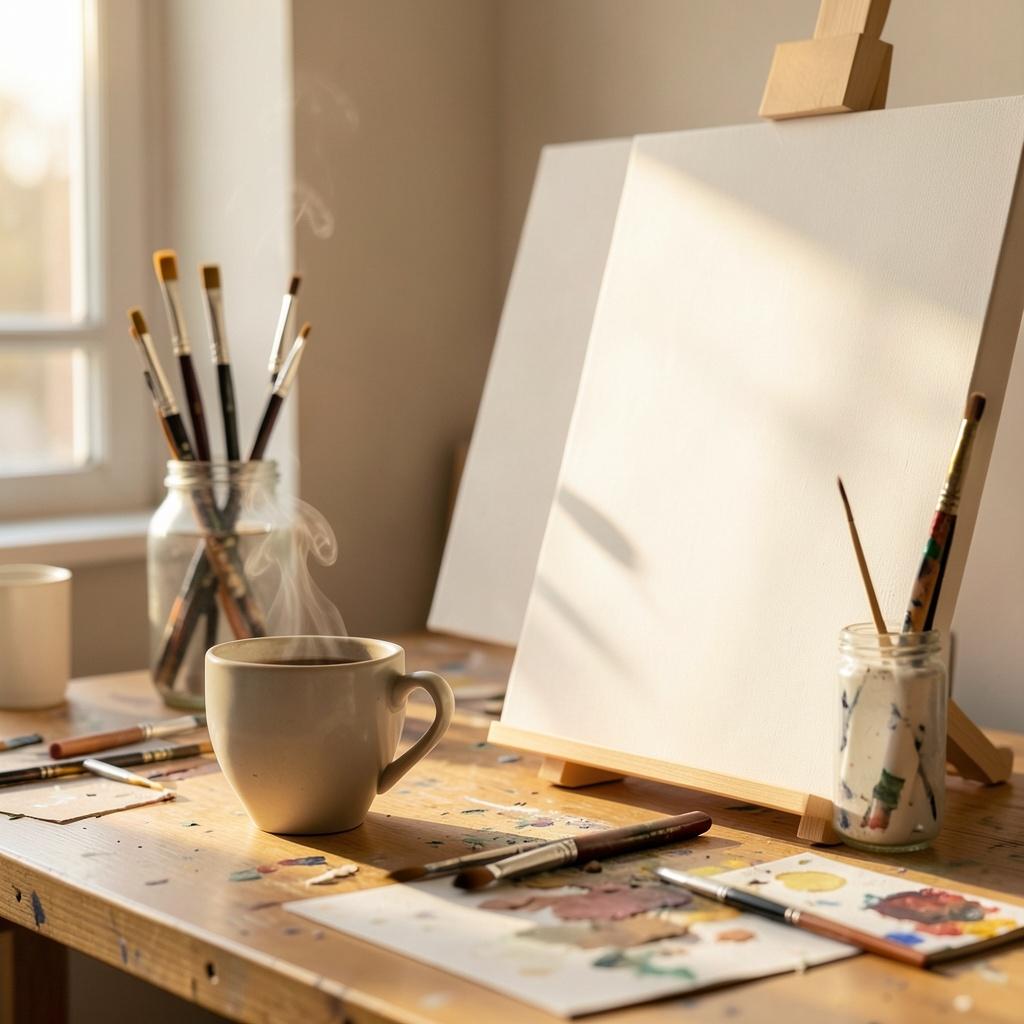 Canvas and Coffee Ⅱ のイメージ