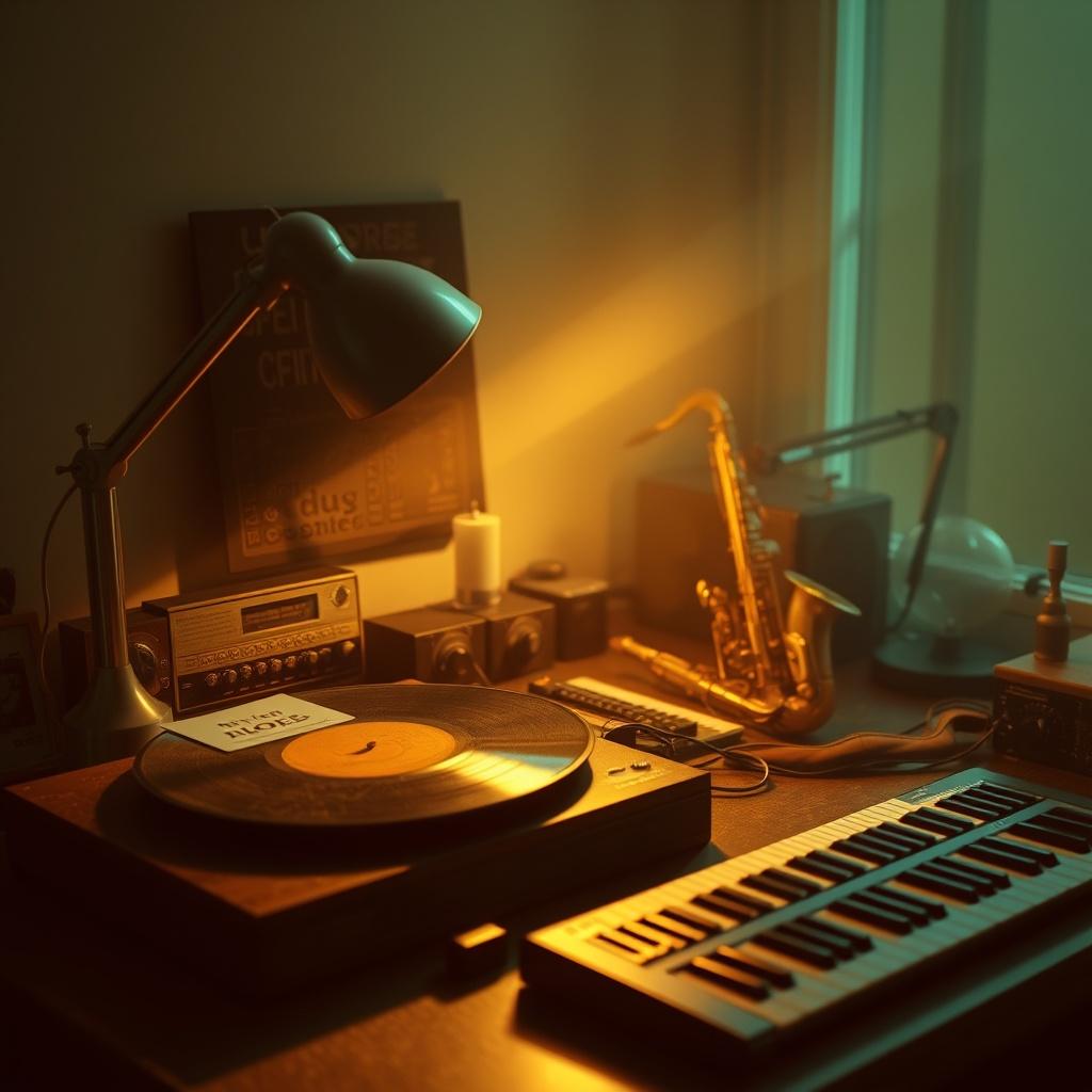 Desk・Lamp・漂い・コーナー のイメージ
